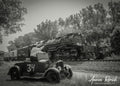 Big Boy 4014 Union Pacific Roadster Poster Black and White