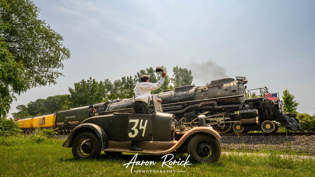 Big Boy 4014 Union Pacific Roadster Poster