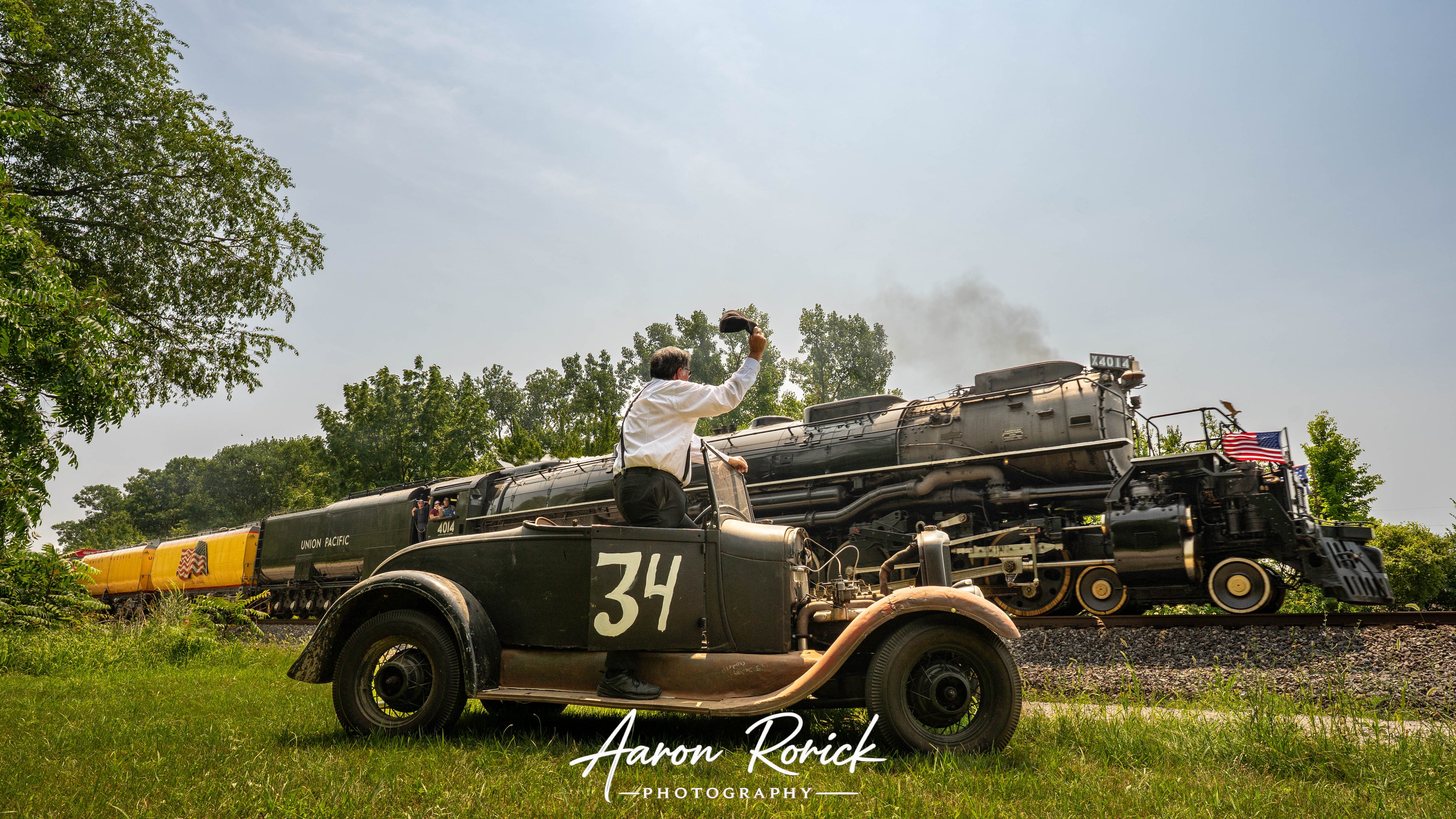 Big Boy 4014 Union Pacific Roadster Poster