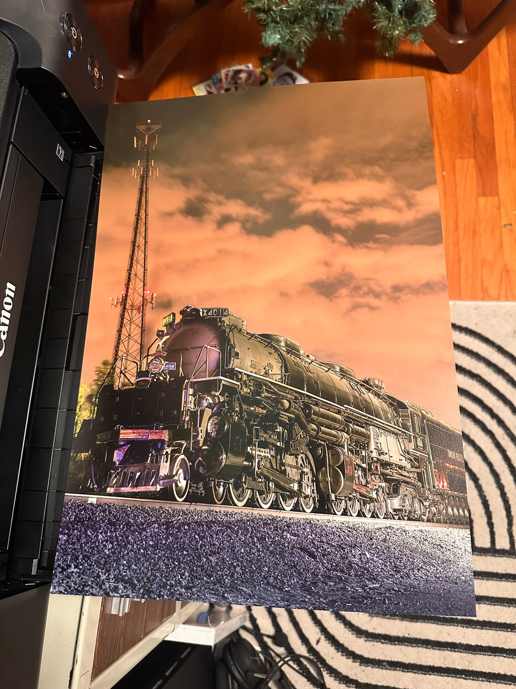 Big Boy 4014 Union Pacific Poster