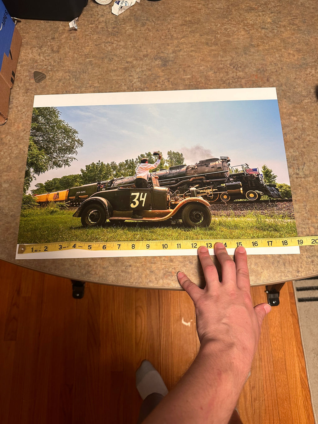 Big Boy 4014 Union Pacific Roadster Poster