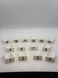 14 Clip on Treadle Numbers for Macomber Floor Loom