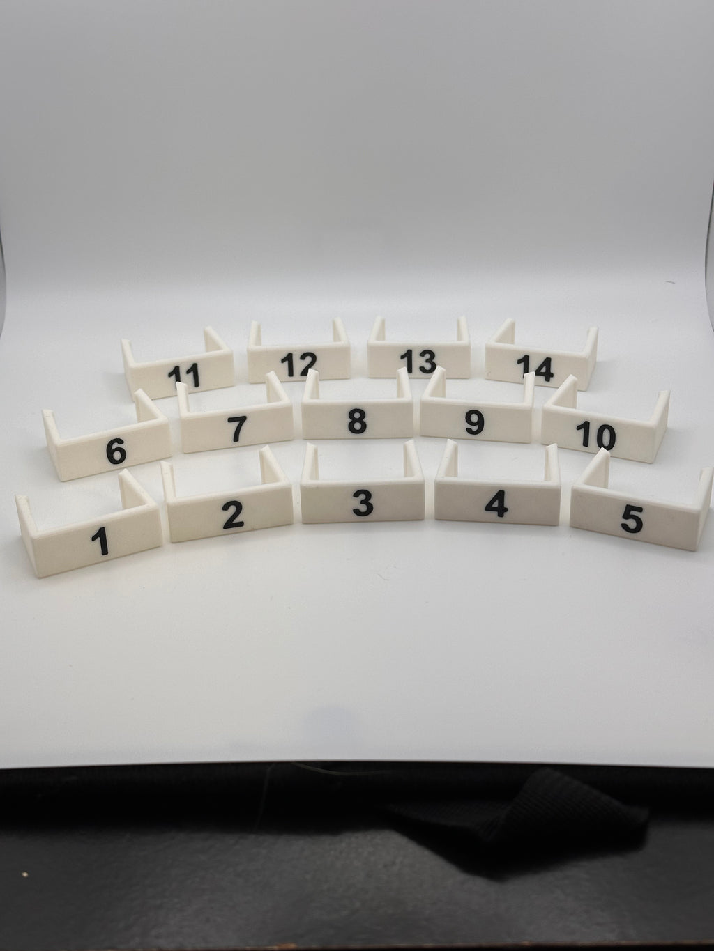 14 Clip on Treadle Numbers for Louet Spring 1 or 2 Floor Loom