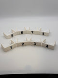 8 Clip On Treadle Numbers for Louet David Floor Loom