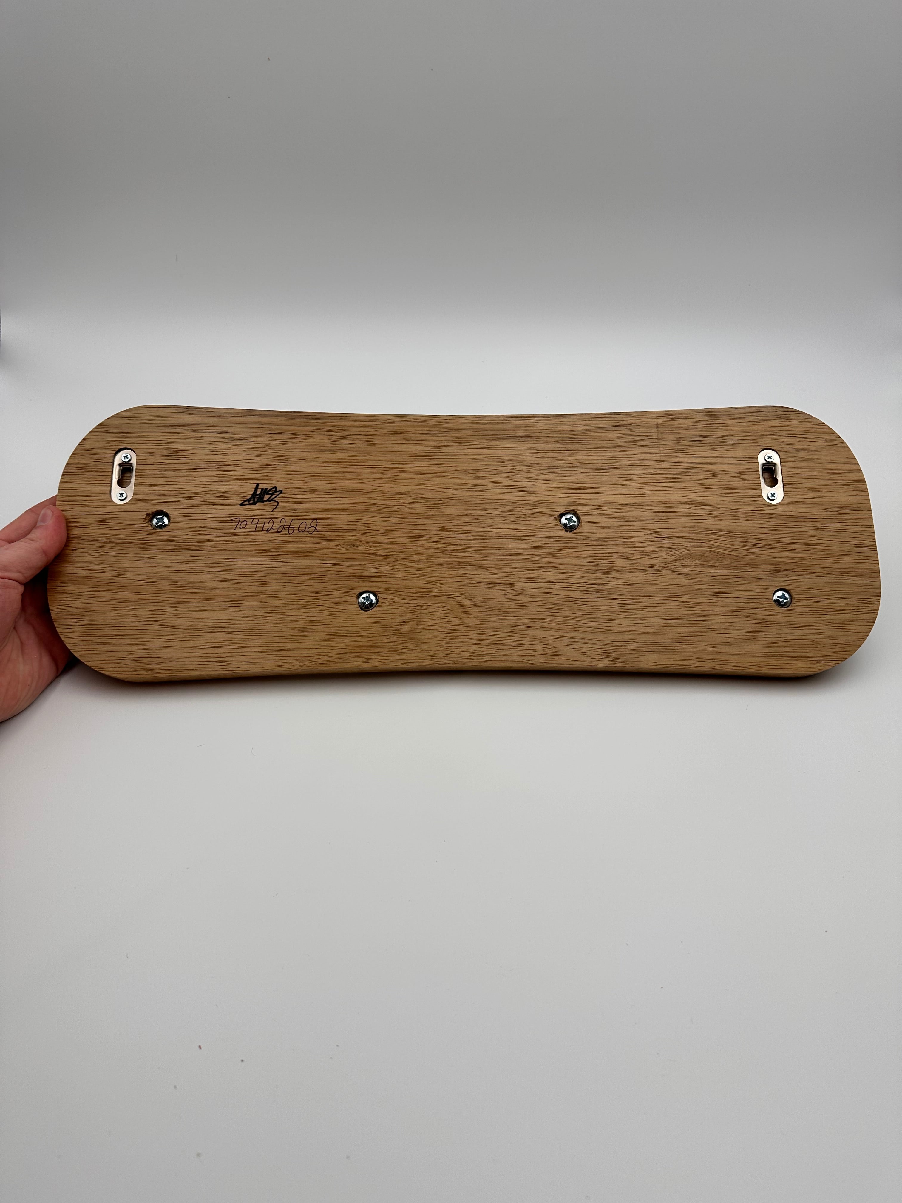 Share MCM Atomic Inspired Coat Rack Handmade with Frake and Epoxy