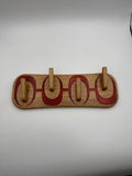 Share MCM Atomic Inspired Coat Rack Handmade with Frake and Epoxy