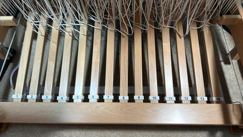 14 Clip on Treadle Numbers for Louet Spring 1 or 2 Floor Loom