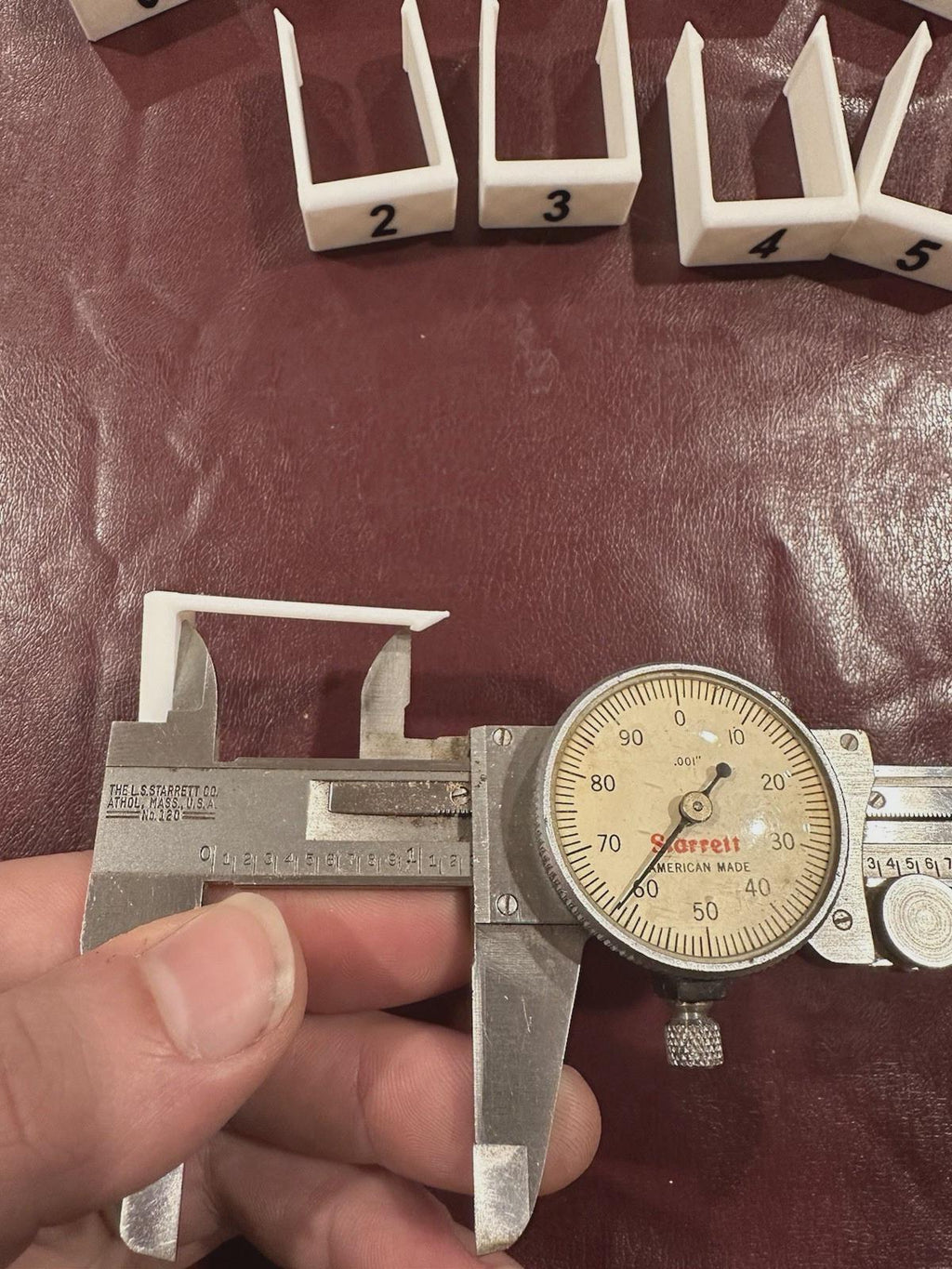 16 Clip on Treadle Numbers for Macomber Floor Loom