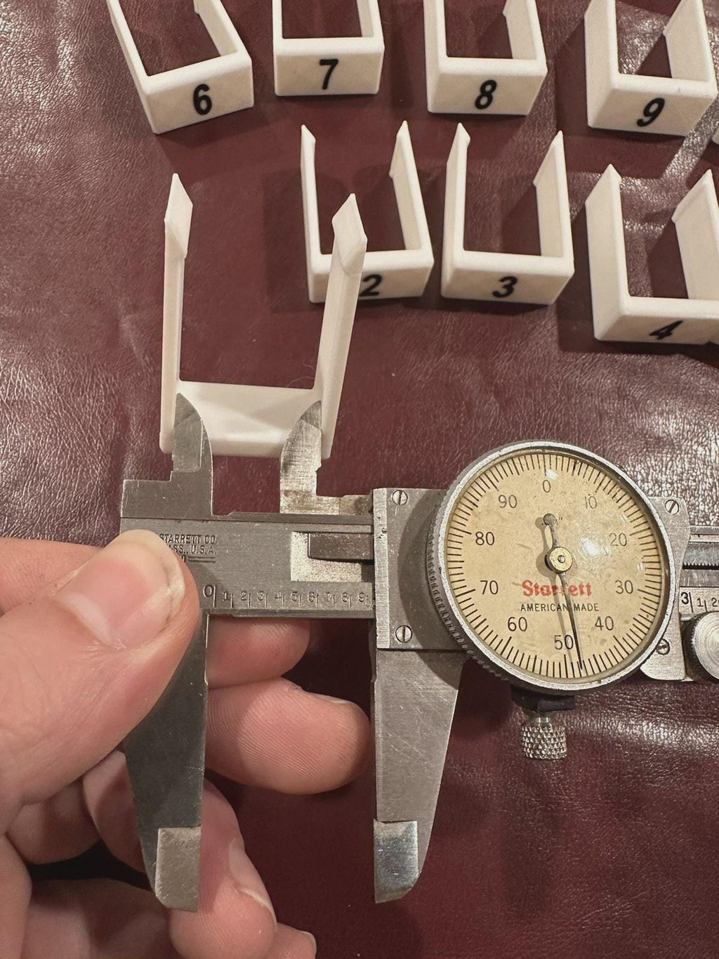 16 Clip on Treadle Numbers for Macomber Floor Loom